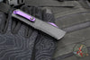 Microtech Combat Troodon Gen III OTF Knife- Tanto Edge- Black Handle With Purple Highlight- Purple Blade 1144-1 PUSK Gen III