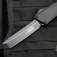 Microtech Combat Troodon Gen III OTF Knife- Tanto Edge- Tactical- Black Handle- Black Blade 1144-1 T Gen III 2024