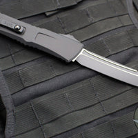 Microtech Combat Troodon Gen III OTF Knife- Tanto Edge- Tactical- Black Handle- Black Blade 1144-1 T Gen III 2024