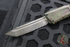 Microtech Combat Troodon Gen III OTF Knife- Tanto Edge- Outbreak Finished Handle- Outbreak Finished Part Serrated Edge Blade 1144-2 OBDS Gen III