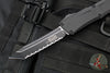 Microtech Combat Troodon Gen III OTF Knife- Tanto Edge- Tactical- Black Handle- Black Full Serrated Blade 1144-3 T Gen III