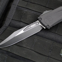 Microtech Combat Troodon Gen III OTF Knife- Bowie Edge- Tactical- Black Handle- Black Plain Edge Blade 1146-1 T Gen III 2024