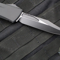 Microtech Combat Troodon Gen III OTF Knife- Bowie Edge- Tactical- Black Handle- Black Plain Edge Blade 1146-1 T Gen III 2024