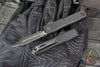 Microtech UTX-70 OTF Knife- Gen IV- Double Edge- Tactical- Black Handle- Black Blade 11474-1 T