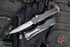 Microtech Halo IV- Single Edge- Marfione Select- Black Handle- Stonewash Blade 1150-10 MS1