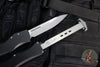 Microtech Halo IV- Single Edge- Marfione Select- Black Handle- Stonewash Blade 1150-10 MS1