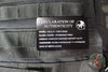 Microtech Halo IV- Tanto Edge- Marfione Select- Black Handle- Stonewash Blade 1151-10 MS1