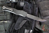 Microtech Halo IV- Tanto Edge- Marfione Select- Black Handle- DLC Apocalyptic Blade And HW 1151-1 DLCTMS1