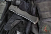 Microtech Halo IV- Tanto Edge- Marfione Select- Black Handle- DLC Apocalyptic Blade And HW 1151-1 DLCTMS1