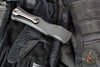 Microtech Halo IV- Tanto Edge- Marfione Select- Black Handle- DLC Apocalyptic Blade And HW 1151-1 DLCTMS1