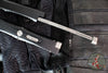 Microtech Nemesis IV- Double Edge- Marfione Select- Black Handle- Apocalyptic Blade 1152-10 APMS1