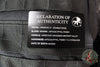 Microtech Nemesis IV- Double Edge- Marfione Select- Black Handle- Apocalyptic Blade 1152-10 APMS1