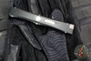 Microtech Nemesis IV- Double Edge- Marfione Select- Black Handle- Stonewash Blade 1152-10 MS1
