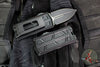 Microtech Exocet II Wallet Money Clip OTF Auto Knife- Tactical- Double Edge -Black Handle- Black Blade 1157-1 T