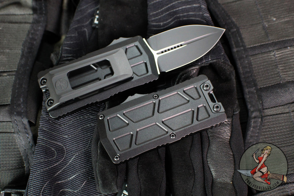 Microtech Wallet Microtech Exocet II Wallet Money Clip OTF Auto Knife- Tactical- Double ...