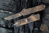 Microtech Scarab II- Gen III- Executive- Tanto Edge- Plague Outbreak Finished Handle And Plain Edge Blade 1177-1 PLOBS