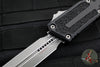 Microtech Scarab II 2024- D/E-S Double/Single Edge- Black Handle- Apocalyptic Plain Edge Blade 1180-10 AP