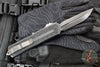 Microtech Scarab II- D/E-S Double/Single Edge-Shadow Edition- Black Finished Handle- Black DLC Plain Edge Blade 1180-1 DLCTSH