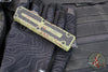Microtech Scarab II- D/E-S Double/Single Edge- Outbreak Finished Handle- Outbreak Black Plain Edge Blade 1180-1 OBS