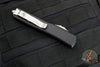 USED- Microtech Ultratech OTF Knife- Hellhound Razer- Black Handle- Stonewash Blade 119R-10 S