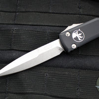 Microtech Ultratech Black Bayonet Edge OTF Knife Stonewash Blade 120-10