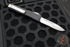 Microtech Ultratech OTF Knife- Black Handle- Stonewash Part Serrated Blade 121-11