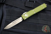 Microtech Ultratech OD Green Single Edge OTF Knife Bronzed Blade 121-13 OD