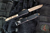 Microtech Ultratech Black Single Edge OTF Knife Bronze Apocalyptic Blade 121-13 AP