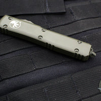 Microtech Ultratech OTF Knife- Single Edge- OD Green Cerakoted Chassis and Blade 121-1 COD
