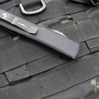 Microtech Ultratech OTF Auto Knife- Single Edge- Tactical- Carbon Fiber Top- Black DLC Finished Blade 121-1 DLCCFT 2019