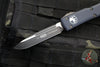 Microtech Ultratech OTF Knife- Single Edge- Tactical- Black Handle- DLC Black Blade 121-1 DLCT