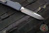 Microtech Ultratech OTF Knife- Single Edge- Tactical- Black Handle- DLC Black Blade 121-1 DLCT