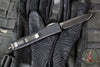 Microtech Ultratech OTF Knife- Single Edge- Tactical- Black Handle- DLC Black Blade 121-1 DLCT v4