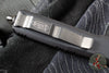 Microtech Ultratech OTF Knife- Single Edge- Tactical- Black Handle- DLC Black Blade 121-1 DLCT v4