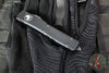 Microtech Ultratech OTF Knife- Single Edge- Tactical- Black Handle- DLC Black Blade 121-1 DLCT v4