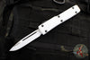 Microtech Stormtrooper Ultratech OTF Knife- Single Edge- White Handle- White Plain Edge Blade 121-1 STD SN063