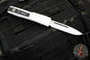 Microtech Stormtrooper Ultratech OTF Knife- Single Edge- White Handle- White Plain Edge Blade 121-1 STD SN063