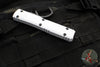 Microtech Stormtrooper Ultratech OTF Knife- Single Edge- White Handle- White Plain Edge Blade 121-1 STD SN063