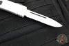 Microtech Stormtrooper Ultratech OTF Knife- Single Edge- White Handle- White Part Serrated Edge Blade 121-2 STD