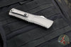 Microtech Combat Troodon Gen III OTF Knife- Interceptor Edge- Natural Clear Handle- Apocalyptic Finished Blade 1217-10 APNCS