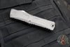 Microtech Combat Troodon Gen III OTF Knife- Interceptor Edge- Natural Clear Handle- Apocalyptic Finished Blade 1217-10 APNCS