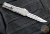 Microtech Combat Troodon Gen III OTF Knife- Interceptor Edge- Natural Clear Handle- Stonewash Blade 1217-10 NCS