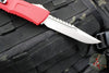 Microtech Combat Troodon Gen III OTF Knife- Interceptor Edge- Red Handle- Stonewash Blade 1217-10 RDS Gen III 2024