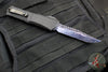 Microtech Combat Troodon Gen III OTF Knife- Interceptor Edge- Black Hefted Handle- Vegas Forge Blued Damascus- 1217-16 MS3 v2