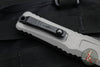 Microtech Combat Troodon Gen III OTF Knife- Interceptor Edge- Natural Clear Handle- Black Blade 1217-1 NCS