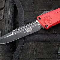 Microtech Combat Troodon Gen III OTF Knife- Interceptor Edge- Red Handle- Black Blade 1217-1 RDS