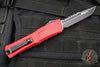 Microtech Combat Troodon Gen III OTF Knife- Interceptor Edge- Red Handle- Black Blade 1217-1 RDS