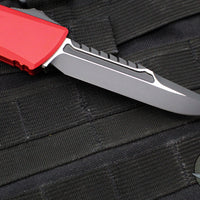 Microtech Combat Troodon Gen III OTF Knife- Interceptor Edge- Red Handle- Black Blade 1217-1 RDS