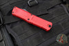 Microtech Combat Troodon Gen III OTF Knife- Interceptor Edge- Red Handle- Black Blade 1217-1 RDS