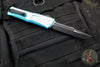 Microtech Combat Troodon Gen III OTF Knife- Interceptor Edge- Turquoise Handle- Black Blade 1217-1 TQS